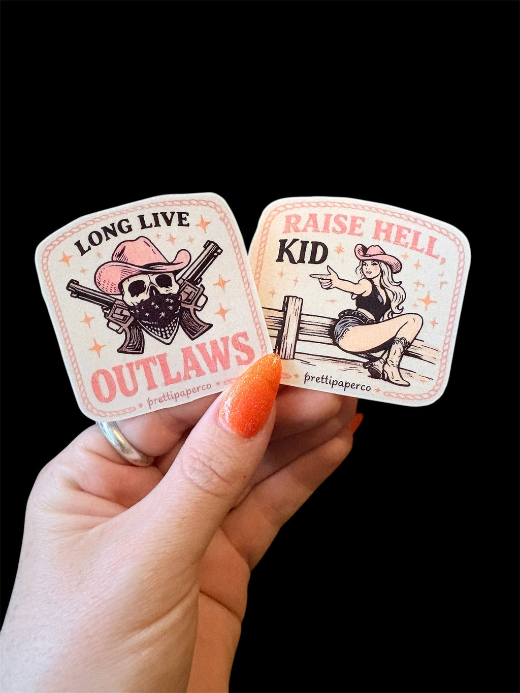 Darlin’ chaos sticker pack (6)