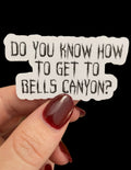 Mr. Ballen bells canyon sticker