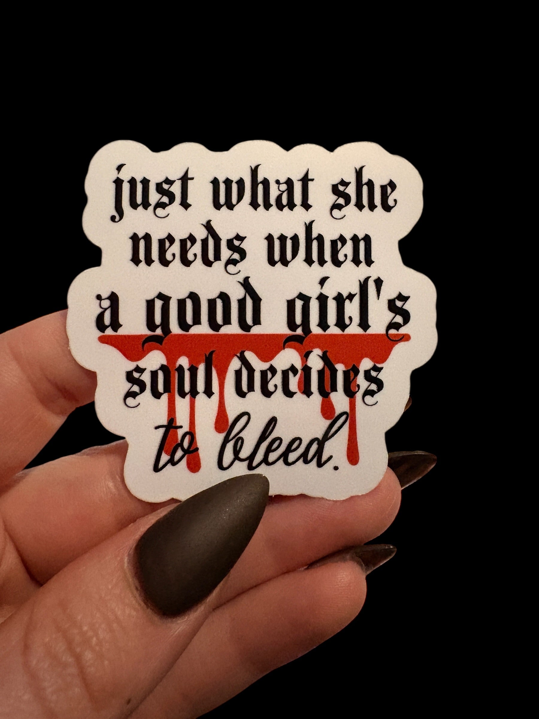 good girls soul sticker