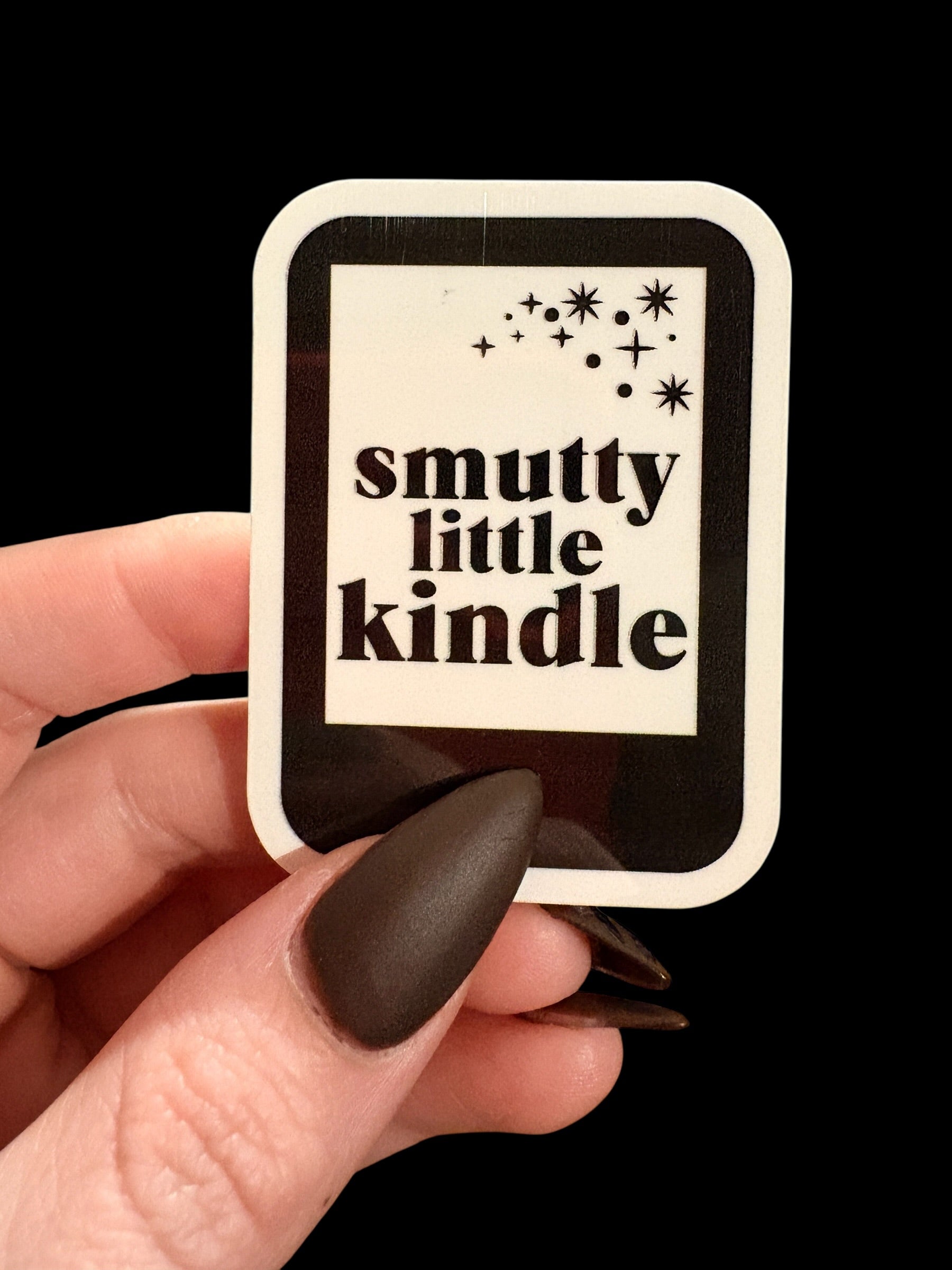 smutty little kindle sticker