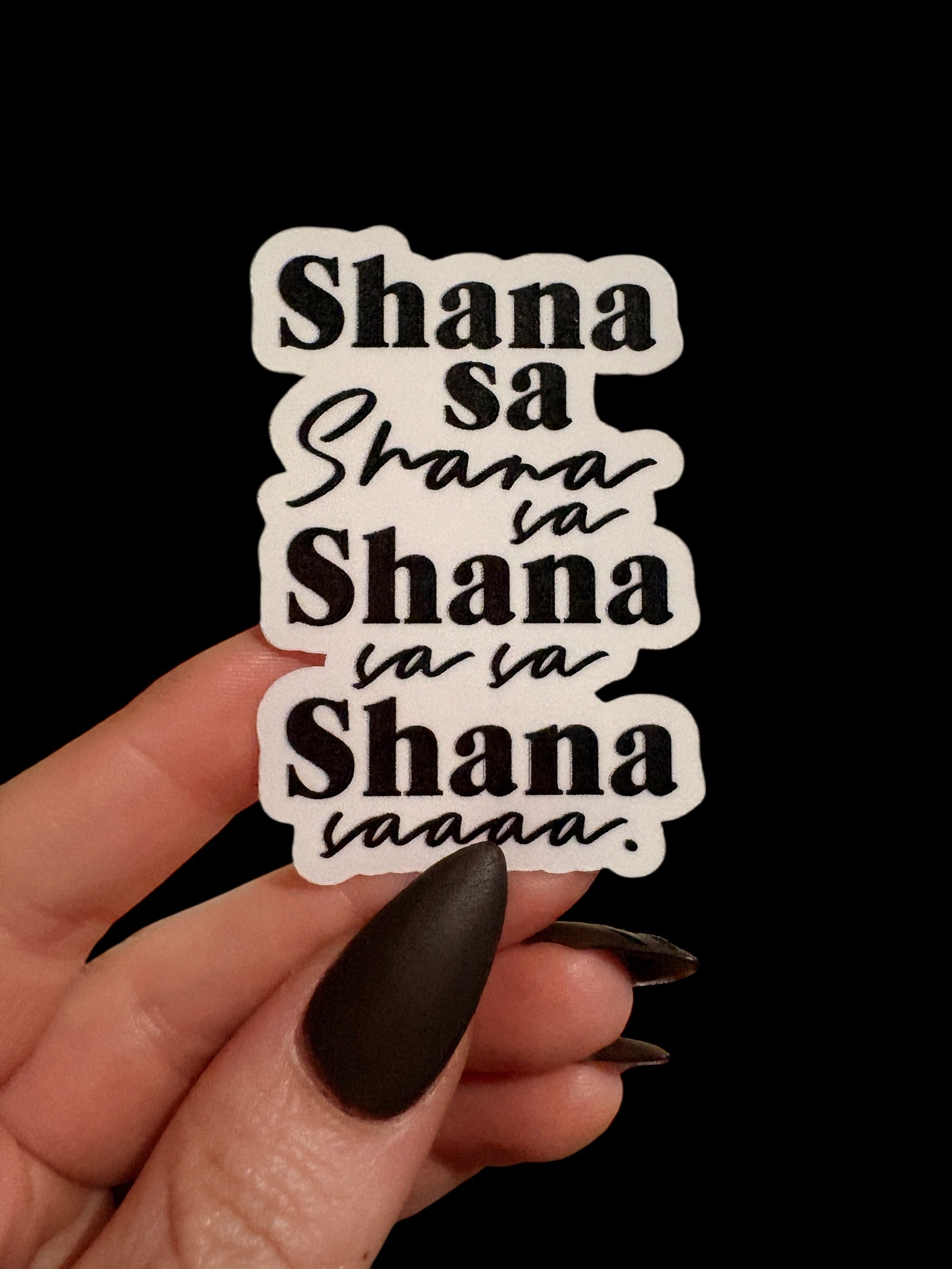 shana saaa Bailey Sarian sticker