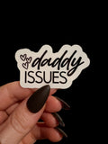daddy issues sticker