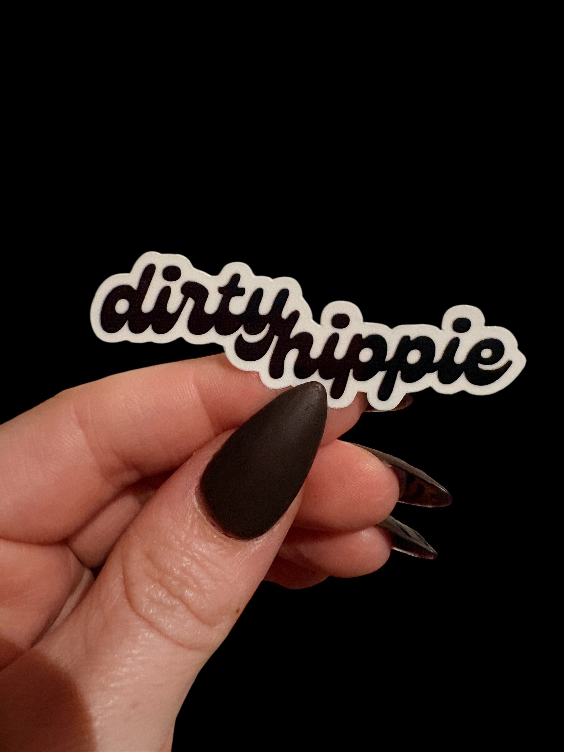 dirty hippie sticker