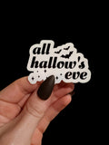all hallow's eve sticker