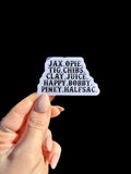biker names sticker