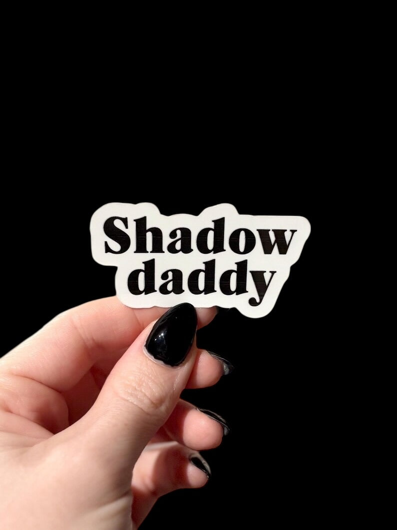 shadow daddy sticker