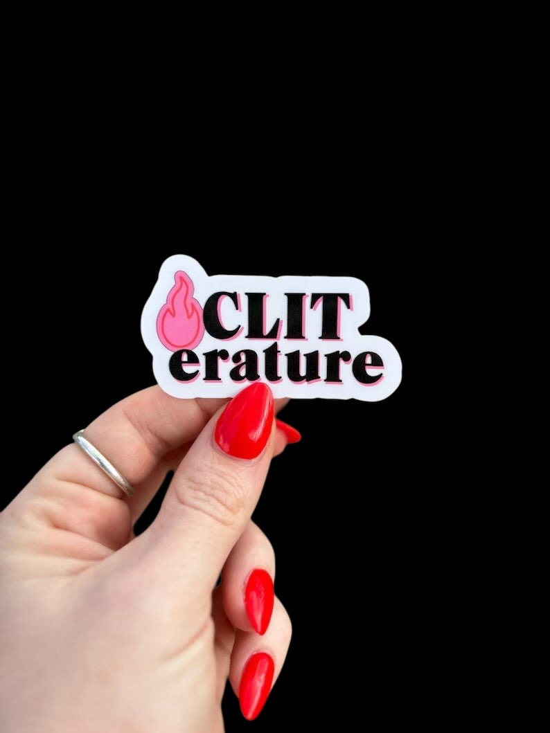cliterature sticker
