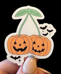 jackolantern cherries sticker