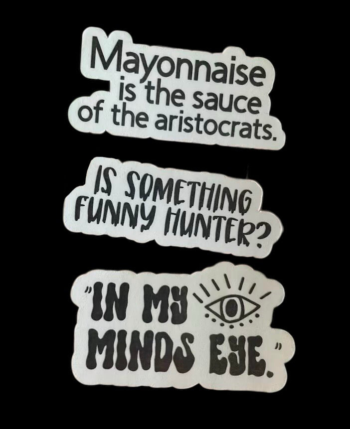 creep cast sticker pack