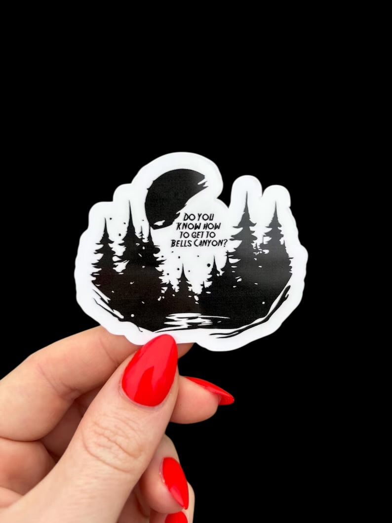 Mr. Ballen bells canyon sticker