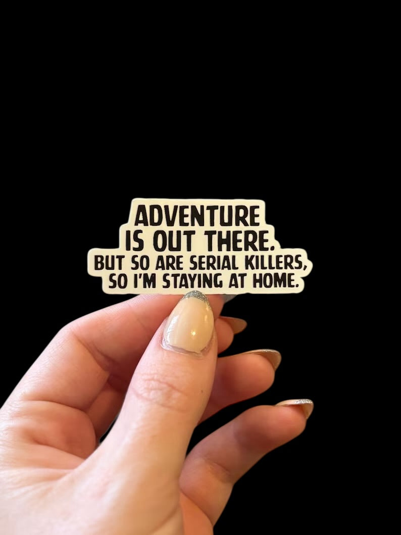 serial killer sticker