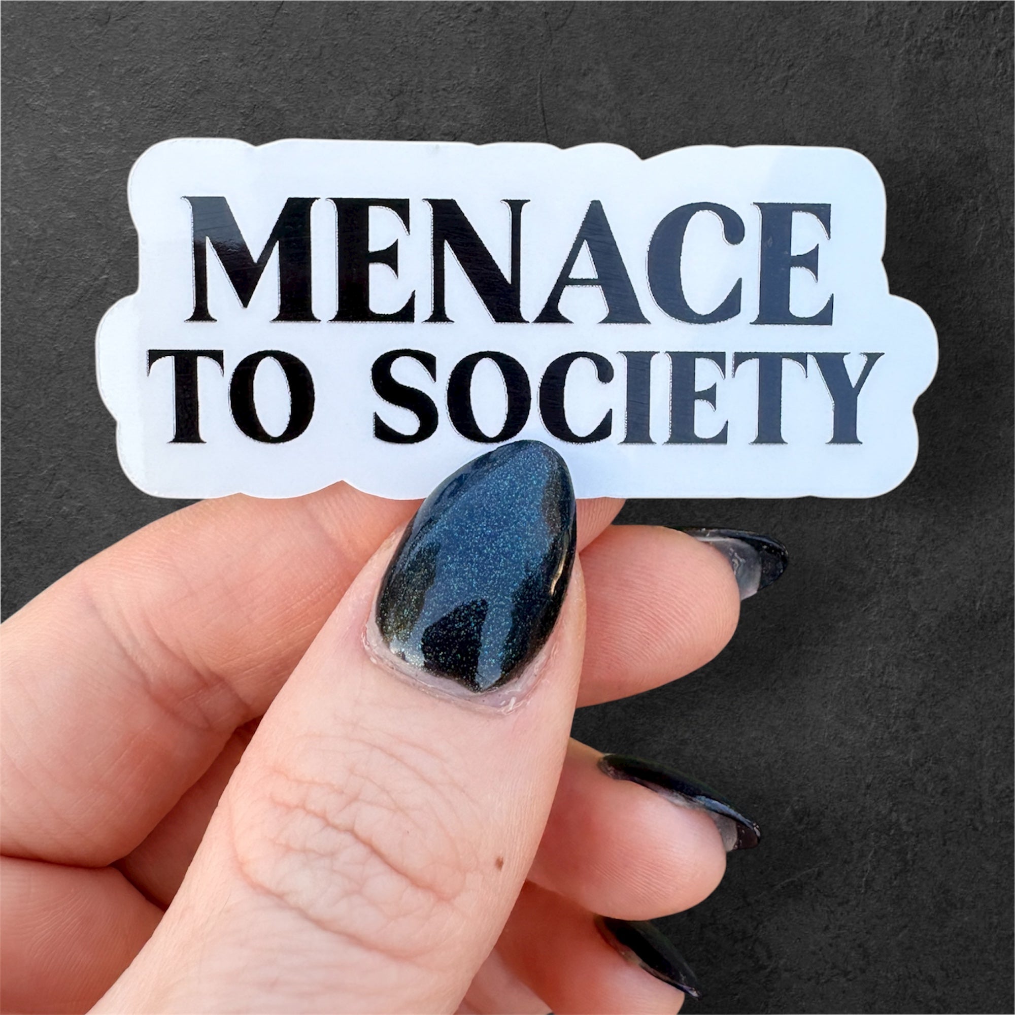 menace to society sticker