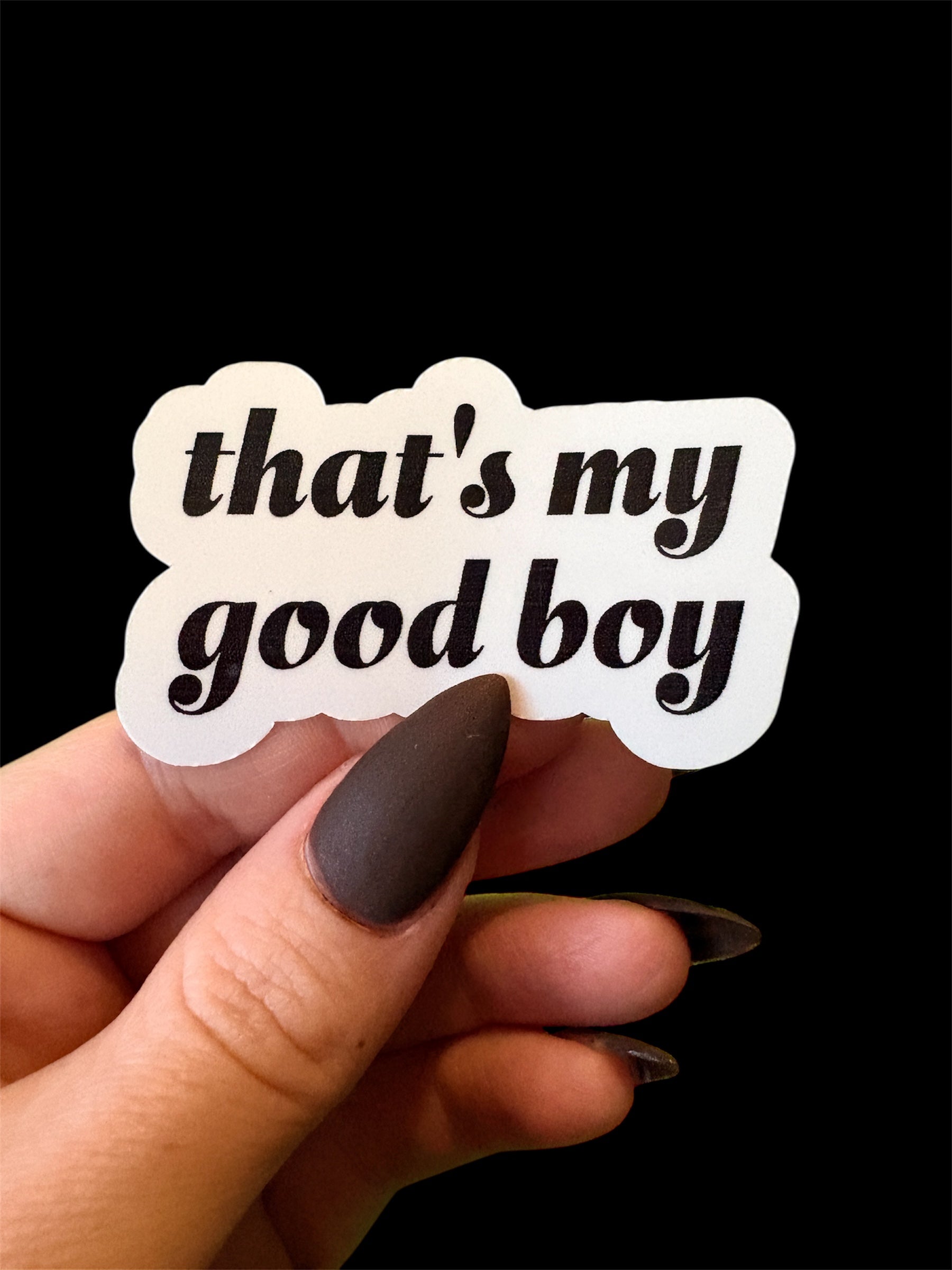that's my good boy sticker