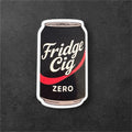 Coke Zero fridge cig sticker