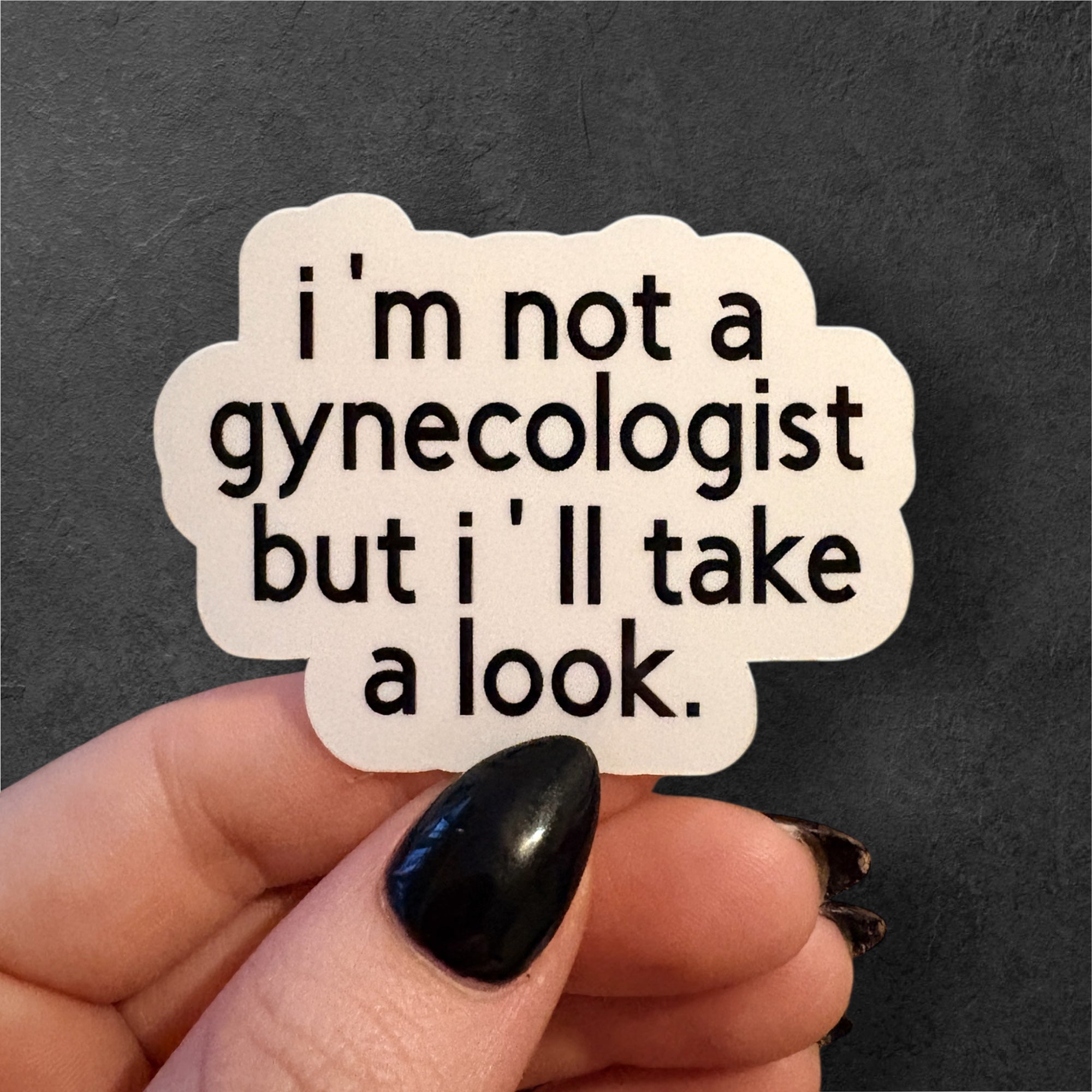 I'll take a look sticker