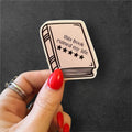 book sticker