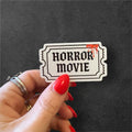 horror movie sticker