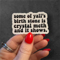 birthstone funny sticker