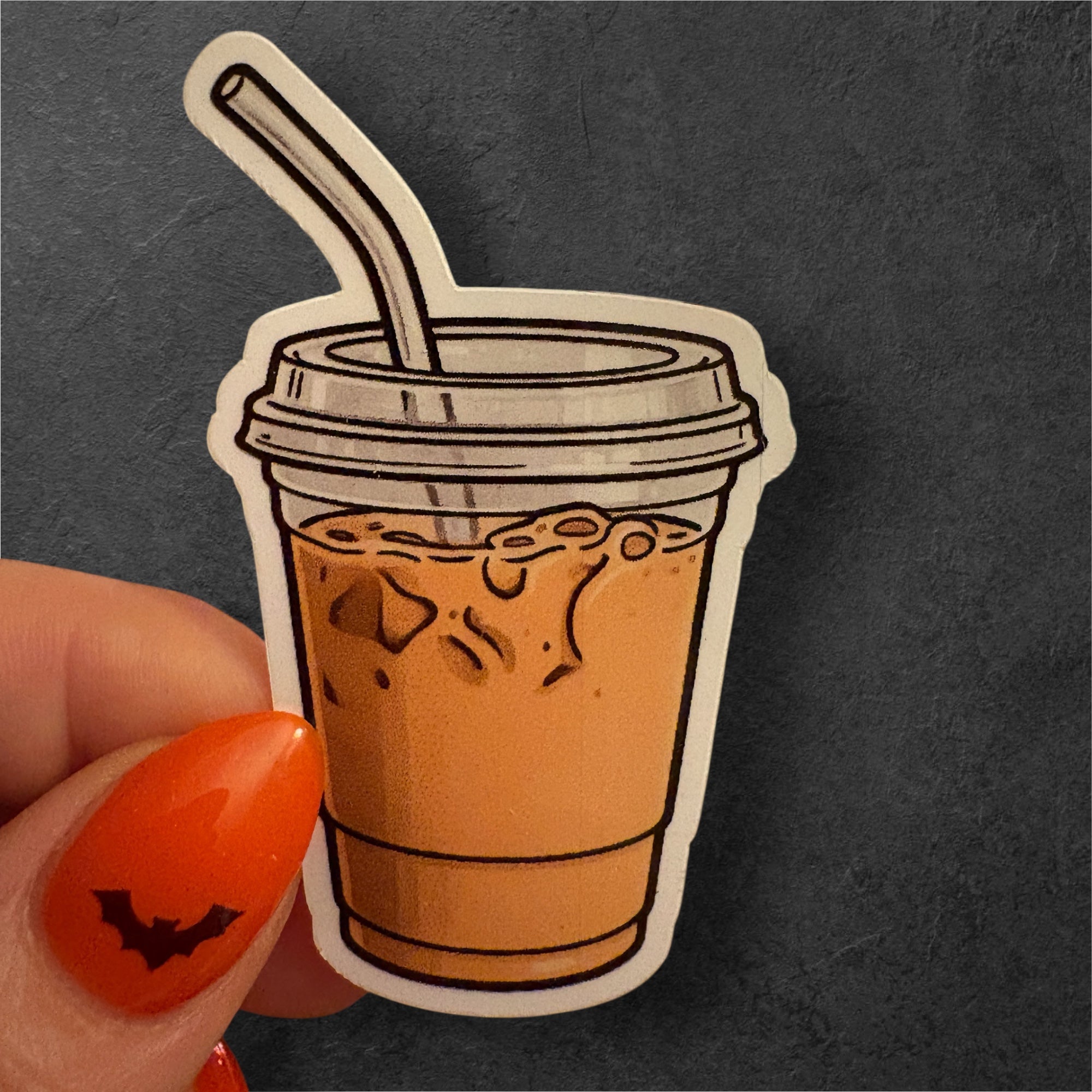 iced coffee sticker