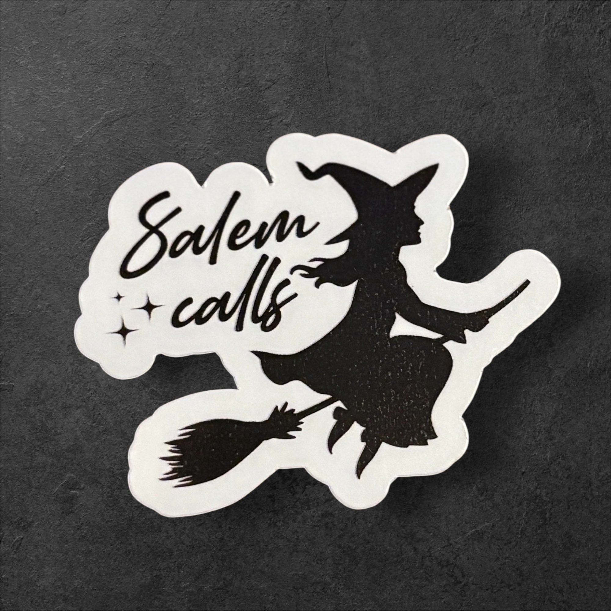 Salem calls witch sticker