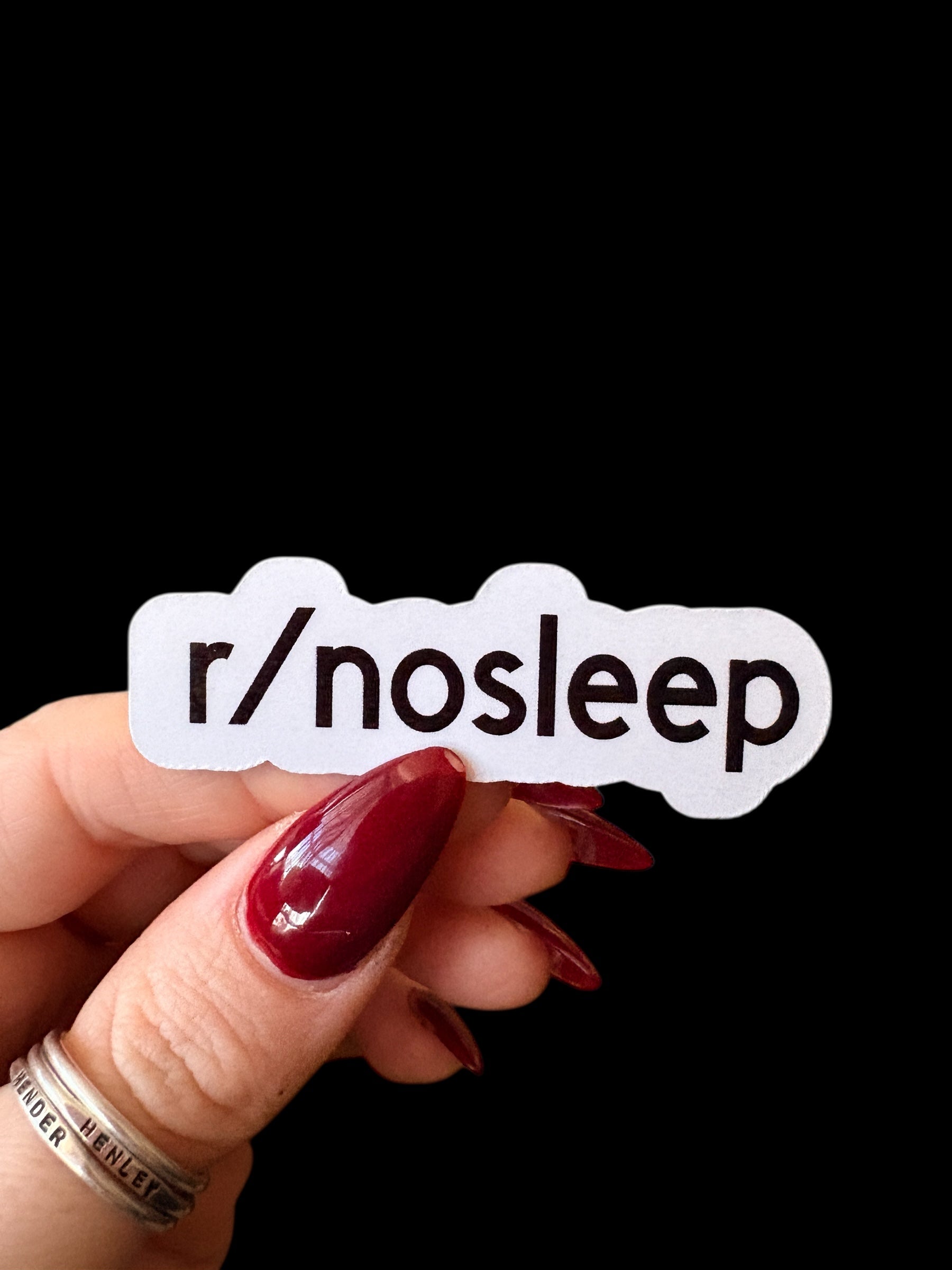 r/nosleep reddit sticker