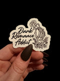 dark romance addict sticker