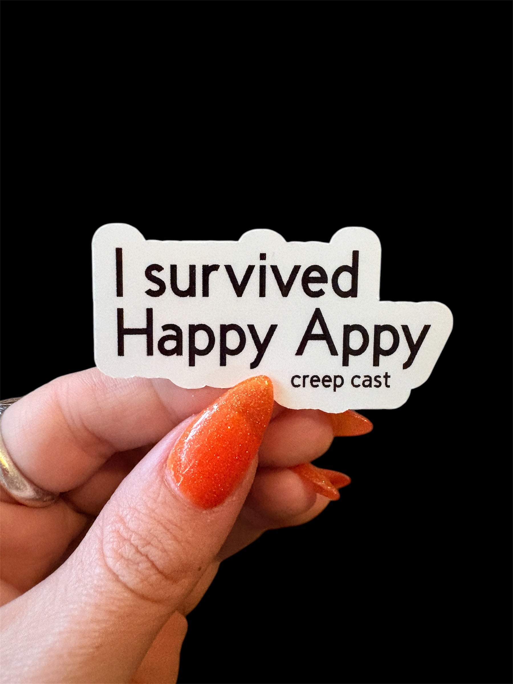 happy appy creep cast sticker