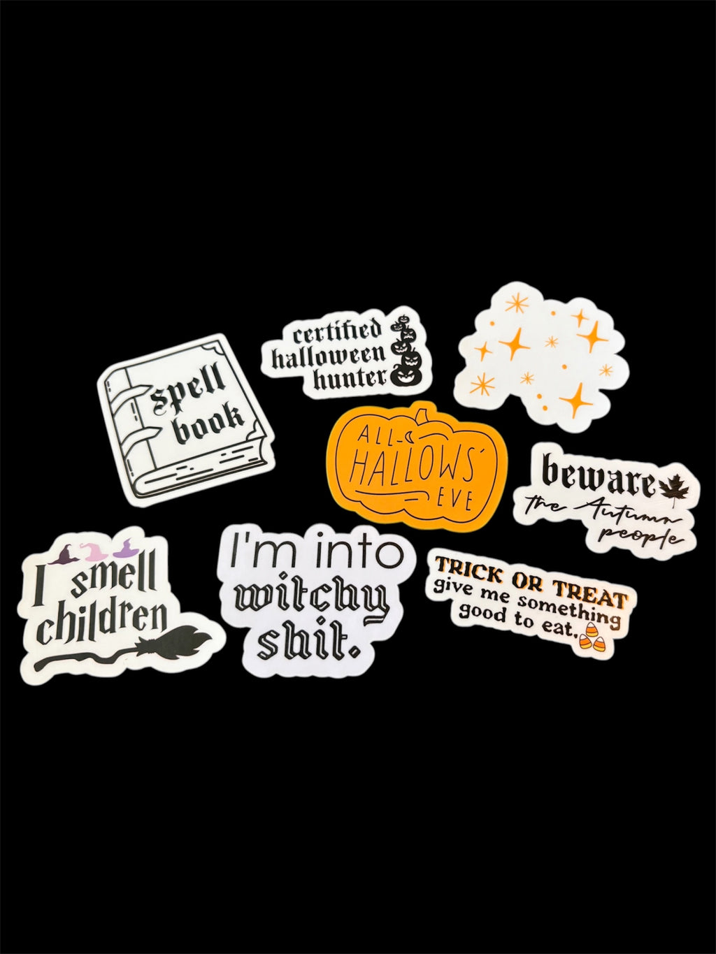 bunny springoween/summerween sticker